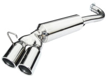 BMW 318D/320D Diesel (E91) Touring 07-11 Twin Exit Bakre Ljuddämpare (Passar all Bumpers) Cobra Sport